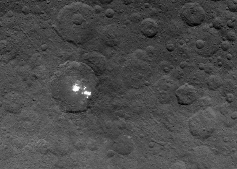 What’s up with Ceres’ mysterious bright spots? Reply hazy, ask again later
