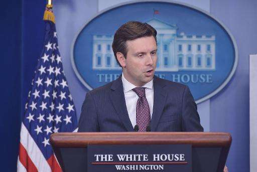 White House Press Secretary Josh Earnest answers questions on the massive cyber-attack on the personal data of government employ