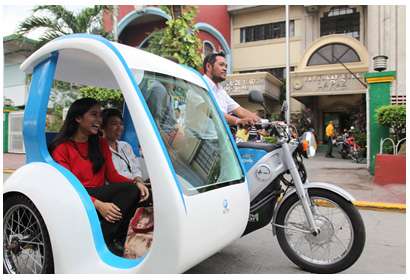 Widespread use of electric vehicles to help improve the environment in the Philippines