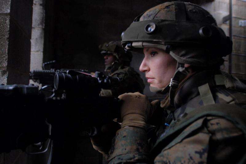Women warriors at no greater risk for PTSD than men, study finds