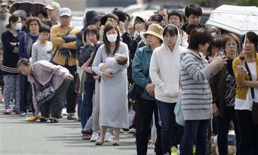 Aftershocks rattle Japan as deaths from quakes rise to 45