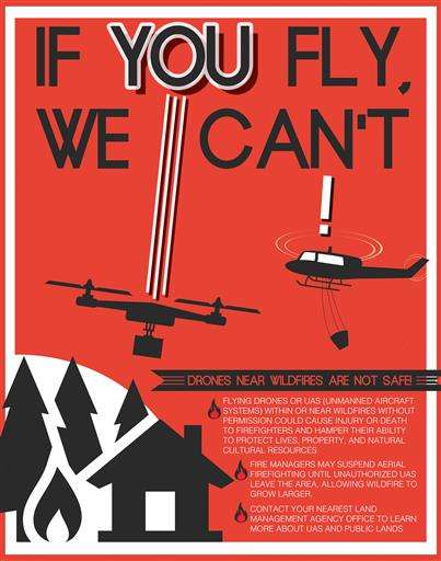 Agency enlists high-tech help keeping drones from wildfires