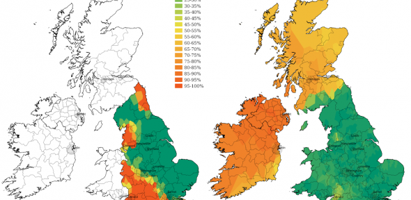 App maps the decline in regional diversity of English dialects