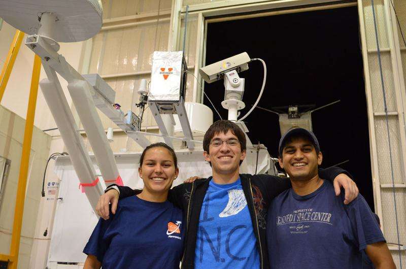 Balloon launch takes student research to great heights
