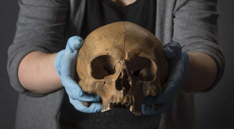 Bones found in Roman-era grave in London may be Asian