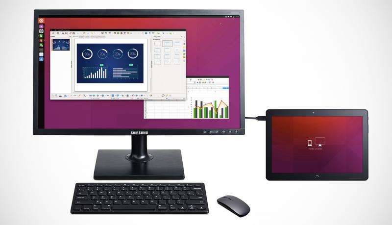 Canonical trumpets Ubuntu tablet's convergence features