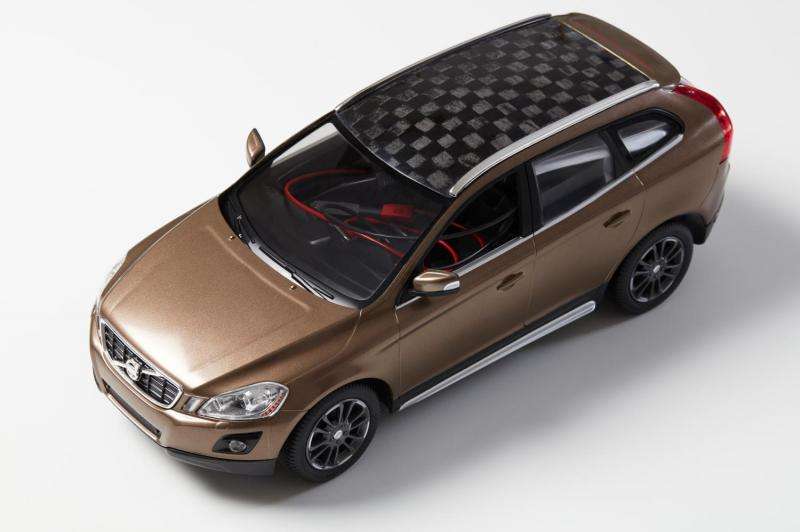 Carbon fibre from wood is used to build car