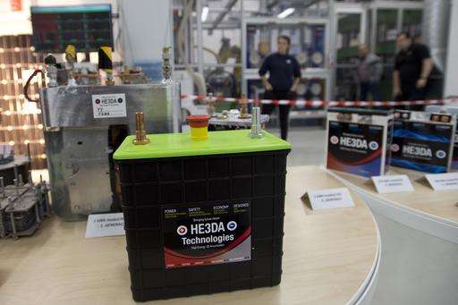Czechs open production of batteries based on nanotechnology