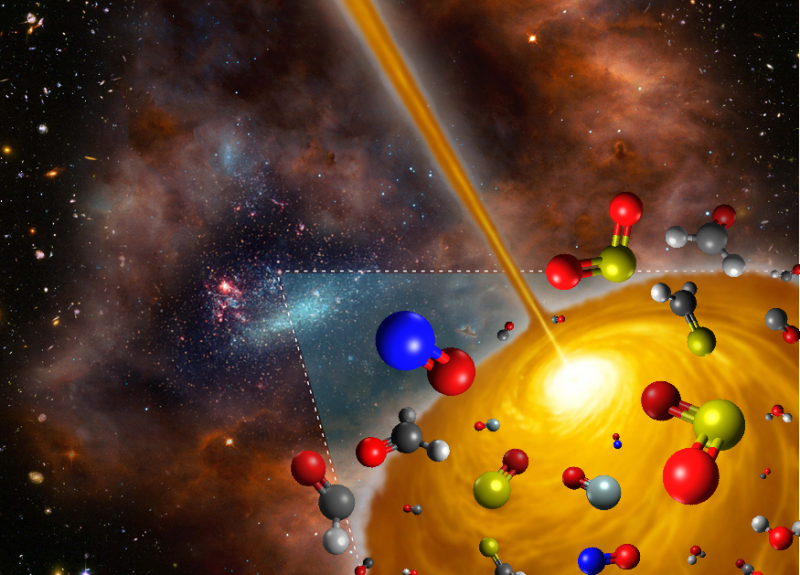 Discovery of an extragalactic hot molecular core