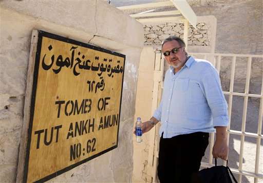 Egyptians get more scans of secret rooms behind Tut's tomb