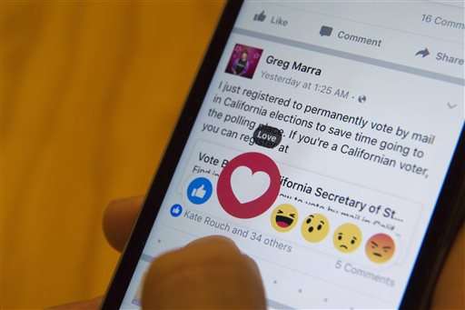 Facebook's 'like' button gets 'angry' and 'sad' as friends