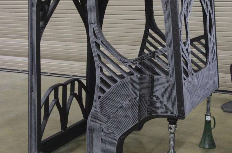 First-ever 3-D printed excavator project advances large-scale additive manufacturing R&D