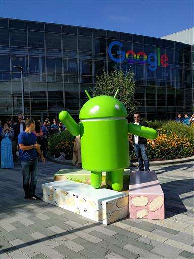 Google serves a 'Nougat' to fans of its Android software