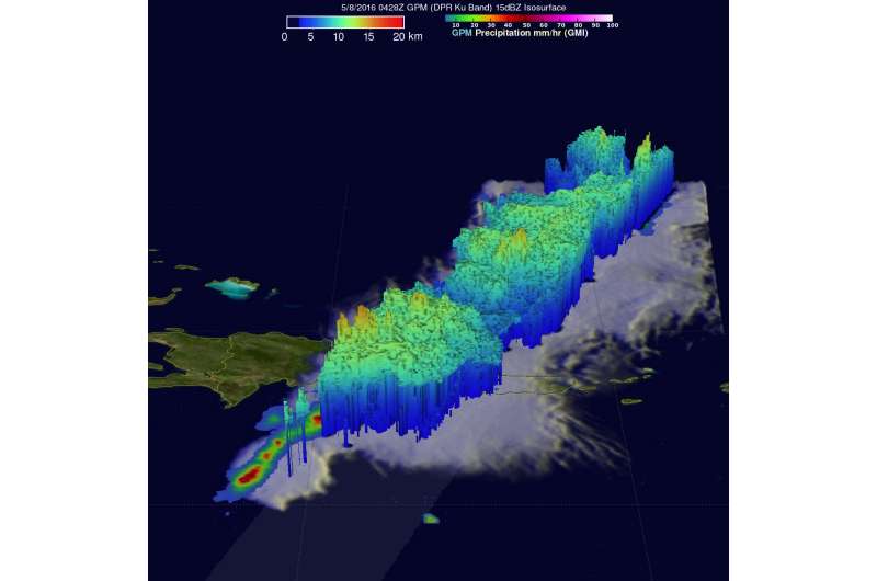 GPM measures deadly flooding rainfall in Haiti and the Dominican Republic