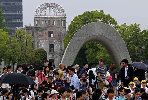 Hiroshima unhappy atomic-bomb park is 'Pokemon Go' site