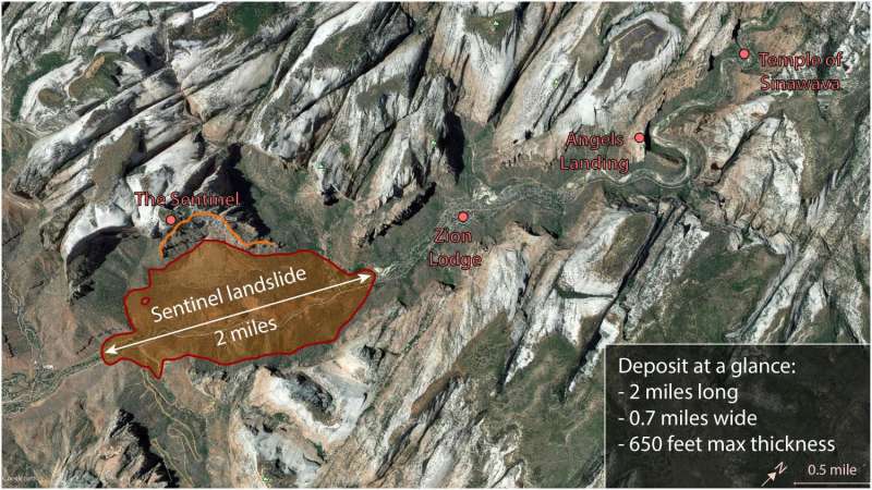 How a huge landslide shaped Zion National Park
