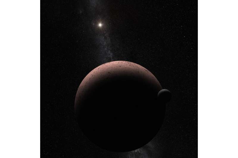 Hubble discovers moon orbiting the dwarf planet Makemake