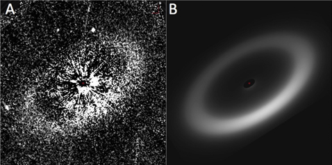 Hubble images three debris disks around G-type stars