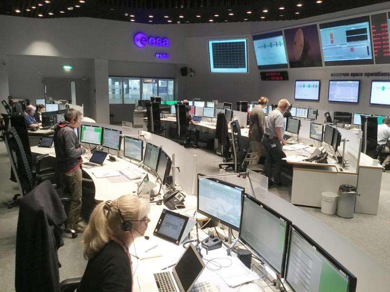 Image: ExoMars mission control team