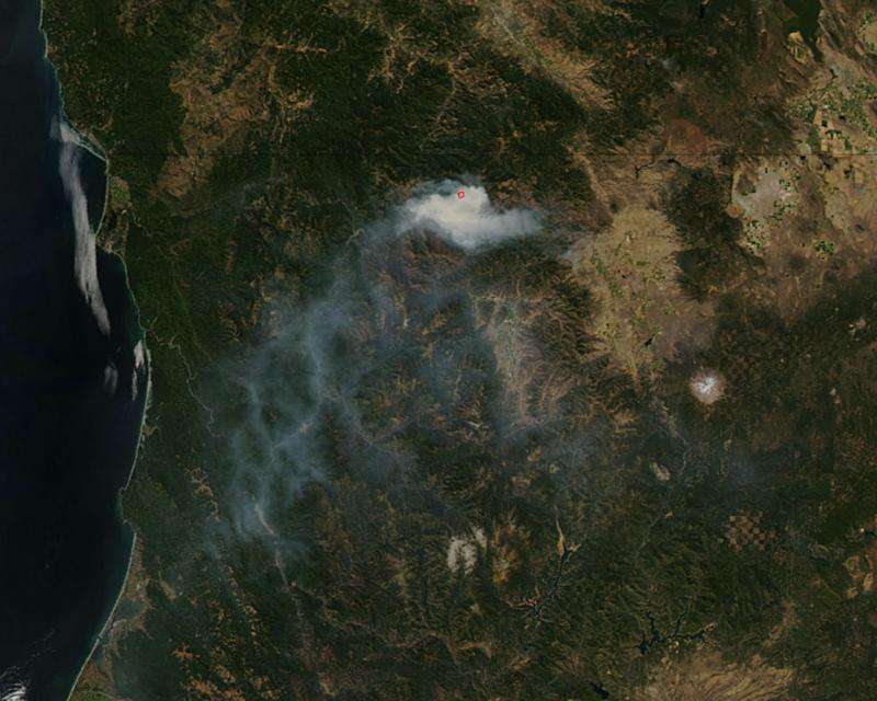 Image: Gap Fire in California slows growth