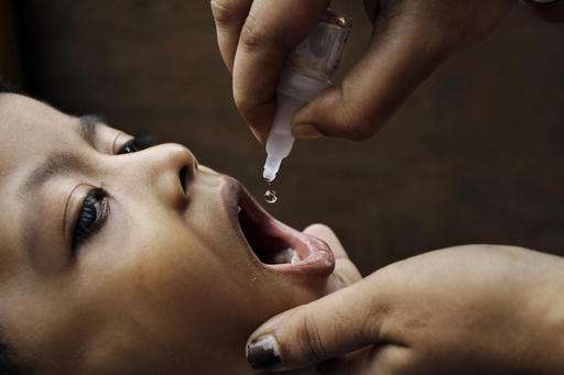 Indian city on alert as polio strain found in sewage water