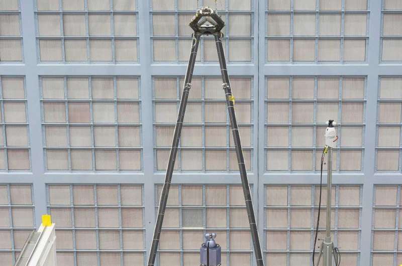 James Webb Space Telescope Primary Mirror Fully Assembled