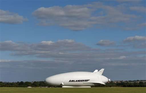 Maiden flight of giant helium-filled airship postponed