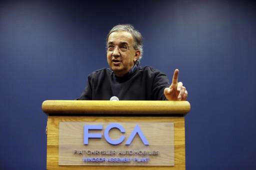 Marchionne: Self-driving cars could be on roads in 5 years