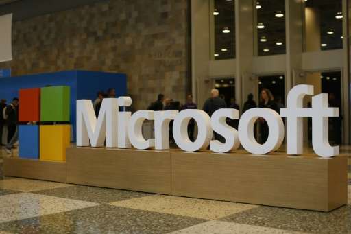 Microsoft posted a net profit of $4.7 billion, down four percent from a year earlier, on revenue that remained essentially flat 