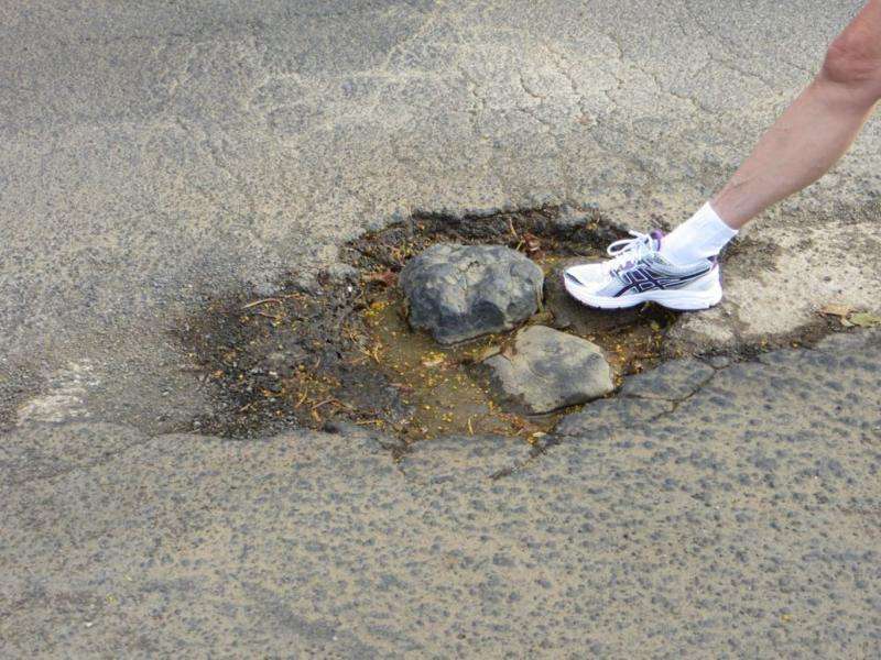 Microwave repairs might annihilate zombie potholes once and for all