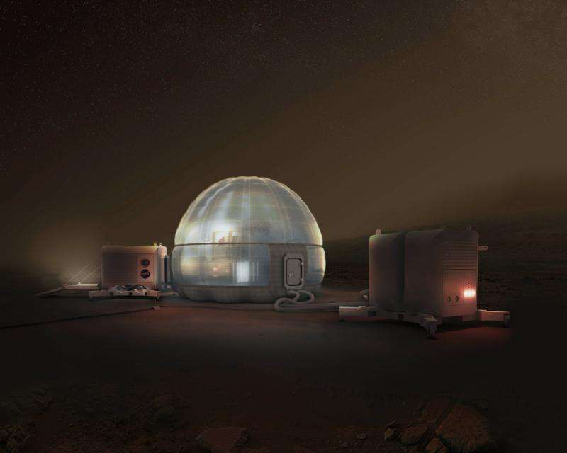 NASA might build an ice house on mars