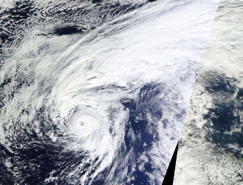 NASA sees formation of unusual North Atlantic Hurricane Alex