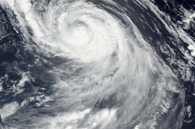 NASA sees Typhoon Lionrock approaching Japan