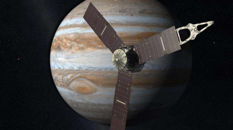 NASA'sJuno spacecraft burns for jupiter