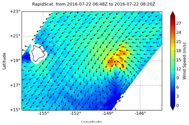 NASA spots Tropical Storm Darby as warnings posted in Hawaii