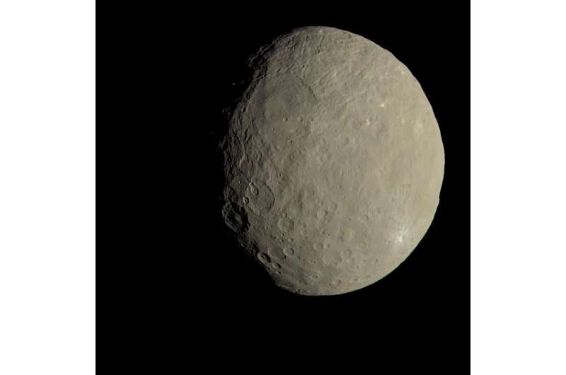 New Ceres views as Dawn moves higher