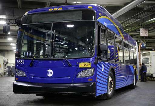 New NYC buses have Wi-Fi but no tech to avoid those on foot
