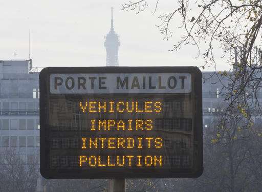 Parisians grapple with worst winter pollution in a decade