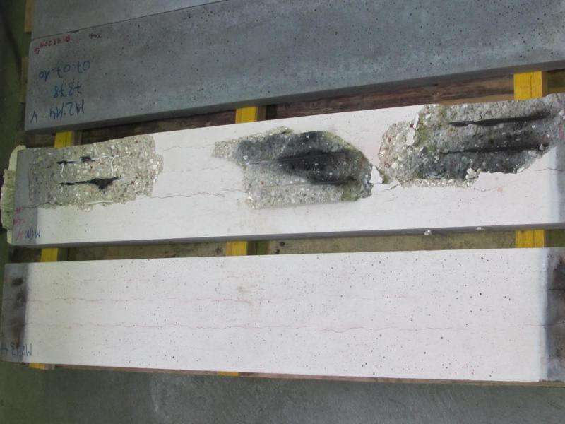 Polymers render concrete fire-resistant
