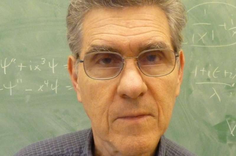 Quantum physicist Carl M. Bender wins 2017 Dannie Heineman Prize for Mathematical Physics