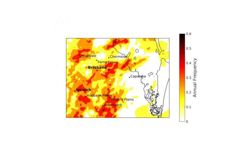 Research maps thunderstorm 'hotspots'