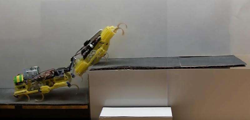 Roach-like robots run, climb and communicate with people