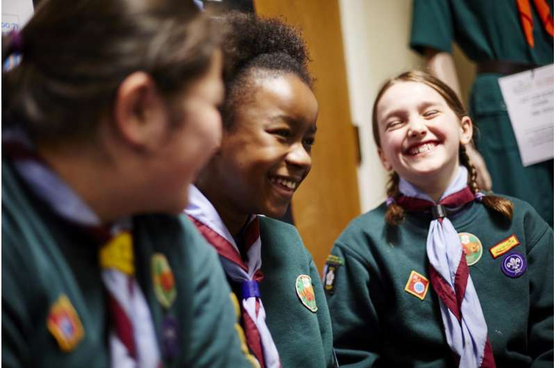 Scouts and guides have better mental health in later life, study finds