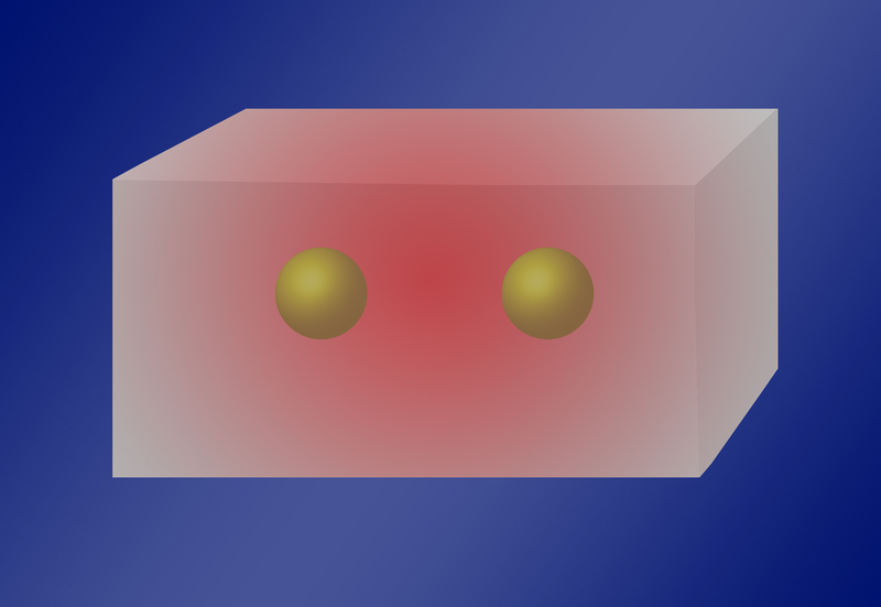 Simulations show a single photon can simultaneously excite two atoms