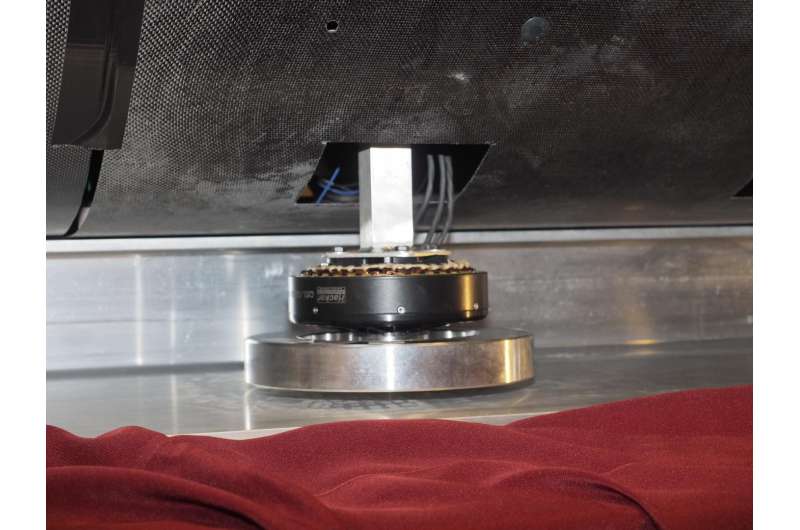 Student-designed Hyperloop pod demonstrates magnetic levitation