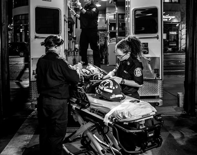 Study: Paramedics' risk of being assaulted far exceeds firefighting colleagues