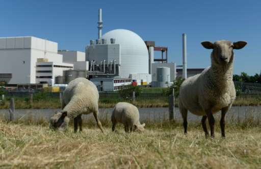 The nuclear power plant in Brokdorf, Germany, on July 20, 2013