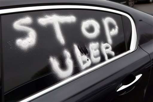 Uber faces potential big fine and ban for bosses in France (Update)
