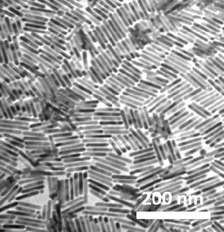 Uniform “hairy” nanorods have potential energy, biomedical applications