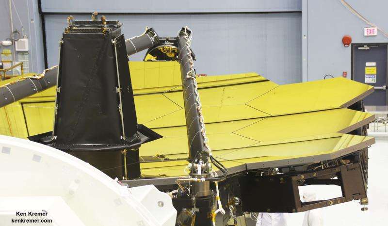 Unveiled Webb Telescope mirrors mesmerize in ‘golden’ glory